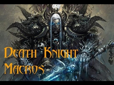 Unholy & Frost Death Knight Macros (From Gladiator DK)