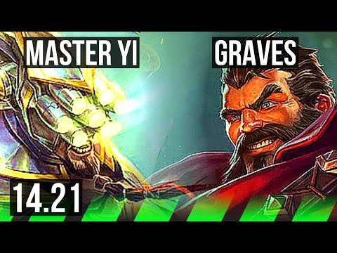 MASTER YI vs GRAVES (JGL) | 600+ games | KR Master | 14.21