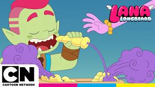 My New Bodyguard! 🛡️ Dr. Chopov is Taking it TOO FAR! | Lana Longbeard | Cartoon Network UK