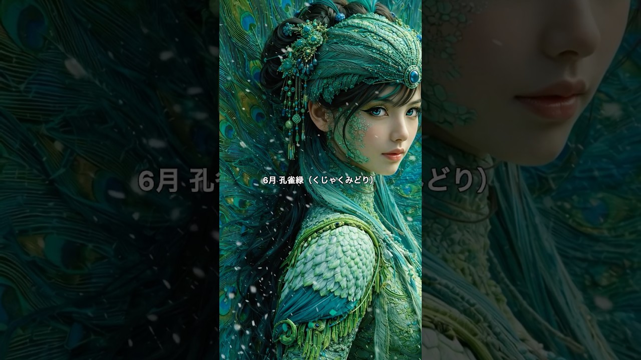 あなたの誕生月を守る和色の守護者たち #ai #aiart #anime #kpop #和風 #妖怪 #誕生月