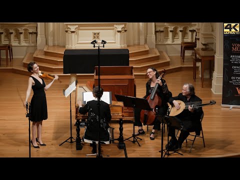 Giovanni Battista Fontana: Sonata Seconda. Alana Youssefian, baroque violin & Voices of Music 4K UHD