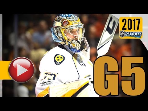 Nashville Predators vs Anaheim Ducks. NHL 2017 Playoffs. Western Conference Final. Game 5. (HD)