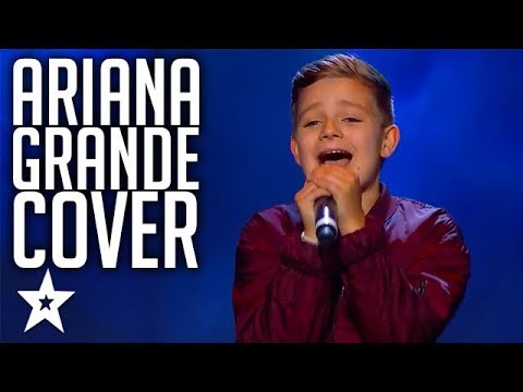 14 Y.O Gets GOLDEN BUZZER Singing Ariana Grande Cover on Sweden's Got Talent | Got Talent Global