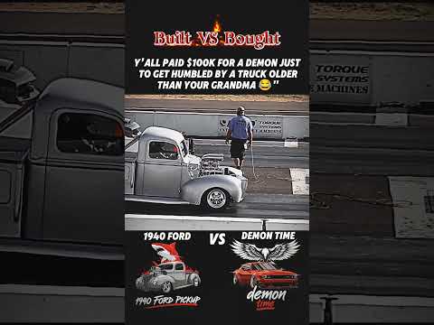 Thumbnail for 1940 Ford vs Dodge demon #dragrace #race #sports by Dodge