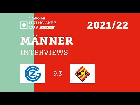 Cupfinals 2022: Interviews Mobiliar Unihockey Cup Männer