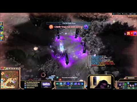 Scarra - Veigar vs Syndra Mid Lane (Season 4)