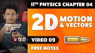 Motion in a Plane with constant acceleration | Class 11 Physics Chapter 4 Video 9
