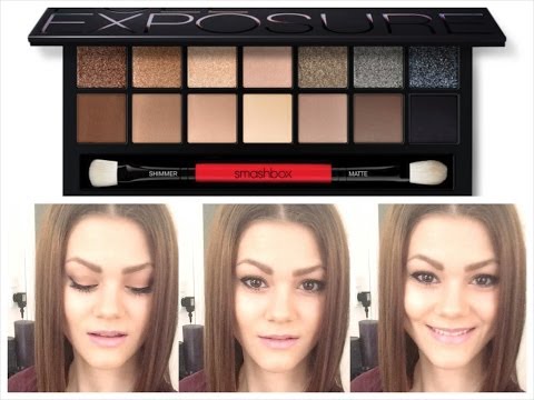 SMASHBOX FULL EXPOSURE PALETTE TUTORIAL - #2 Night Look (Almond Eyes)