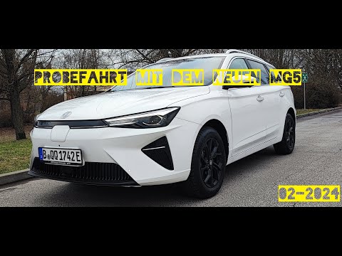 Probefahrt mit dem "Neuen" MG5