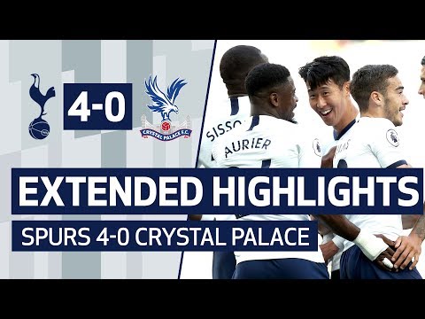 EXTENDED HIGHLIGHTS | SPURS 4-0 CRYSTAL PALACE