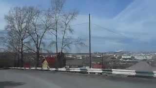 preview picture of video 'на въезде в город Краснотурьинск со стороны Воронцовки'