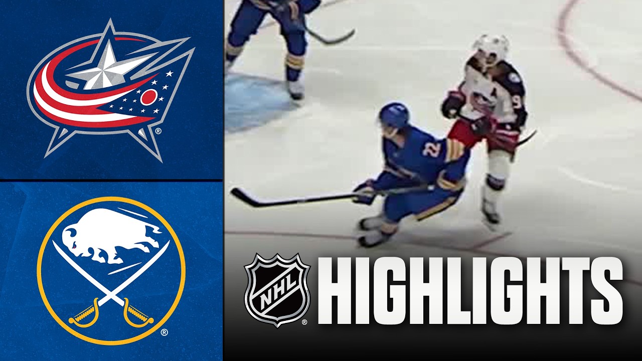 Blue Jackets vs. Sabres | NHL Preseason Highlights | September 22, 2026