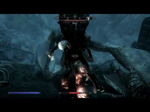 Skyrim magic on legendary difficulty in nutshell