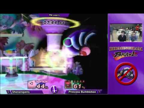 Birmingham Brawl 5 PM Singles - Shenanigans (Kirby) vs. Princess Bumblebee (Lucario)