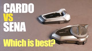Cardo VS Sena | Which is best | Cruiseman's Reviews | CruisemansGarage.com