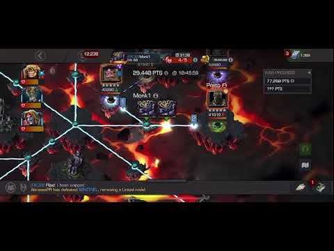 RK30 vs X_10 - Season 24 War 3 - killmonger node 53 Polka with Sabertooth