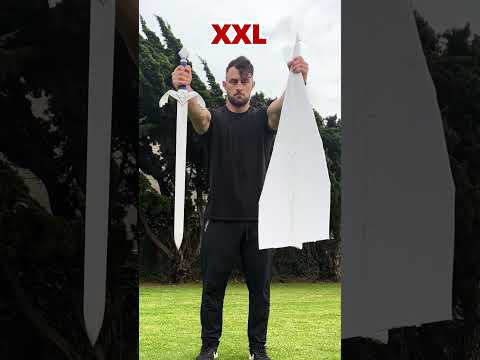 From Tiny to GIANT: Slicing Paper Planes with Swords ⚔️✈️