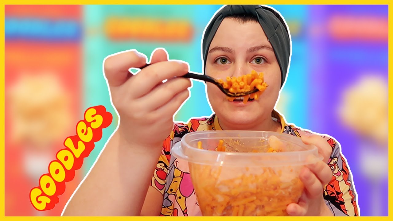 Goodles Taste Test + Review: Cheddy Mac, Mover & Shaker, Shella Good, & Twist My Parm