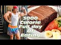 FULL DAY OF EATING | 3000 CALS | LOSE FAT and GAIN MUSCLE
