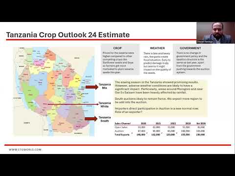 Webinar on Tanzania Sesame Crop 2024