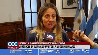 INES FRIAS SILVA VICEPRESIDENTA DEL ENTE TUCUMÁN TURISMO