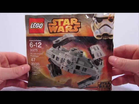 Vidéo LEGO Star Wars 30275 : TIE Advanced Prototype (Polybag)