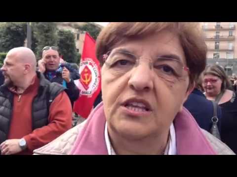 Carmela Tascone della Cisl al Primo Maggio