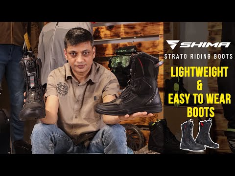 SHIMA STRATO I Touring Boots I Auto Lace Tightening Mechanism I Review