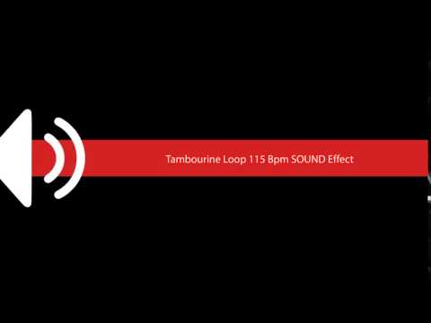Tambourine Loop 115 Bpm SOUND Effect