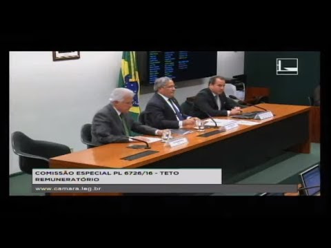 PL 6726/16 - TETO REMUNERATÓRIO - Audiência Pública - 26/09/2017 - 14:43
