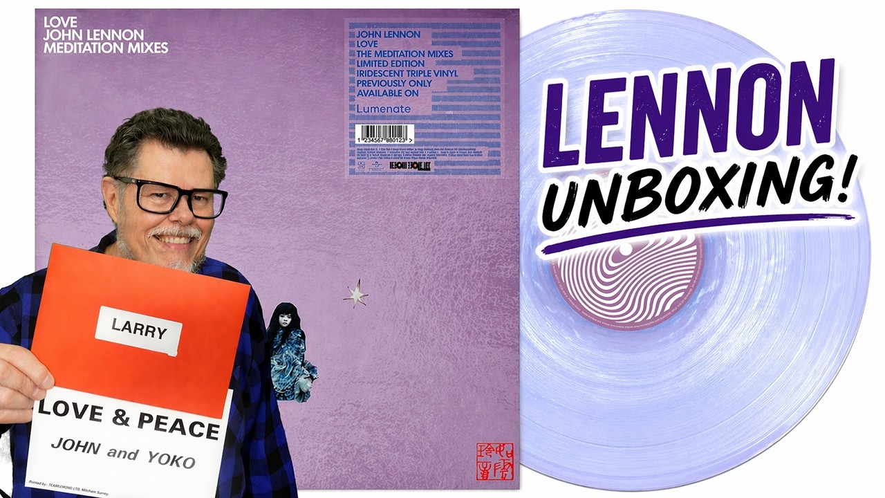 👉 John Lennon RSD 2026 UNBOXING – Love Meditation Mixes (Triple Colour Vinyl!)
