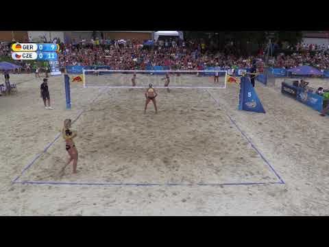 2017 Porec Ludwig/Kozuch (GER) v Kolocova/Kvapilova (CZE)