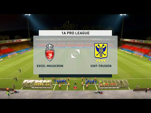 Royal Excel Mouscron vs Sint Truiden | Belgian Pro League (01/12/2020) | Fifa 21
