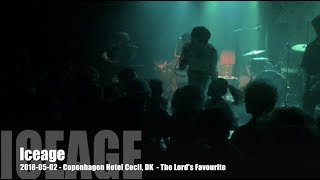 Iceage - The Lord&#39;s Favourite - 2018-05-02 - Copenhagen Hotel Cecil, DK