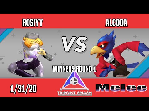 Tripoint Smash 95 - Winners Round 1 - RosiYY(Sheik) Vs. Alcoda(Falco)
