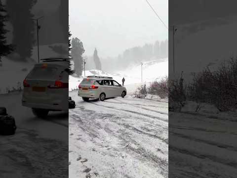 How to Drive in Snow Like a Pro! 🚗❄️ #car #winterdrivingtips #manali #snow