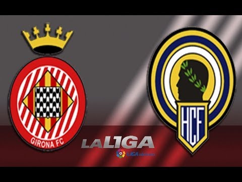 Gol de Eldin (1-2) en el Girona FC - Hércules CF - HD