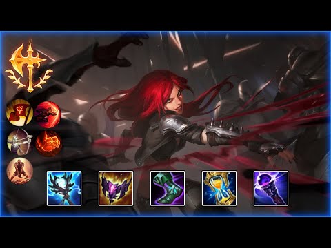 KatEvolved Katarina Montage - CHALLENGE KATARINA MAIN | LOL SPACE