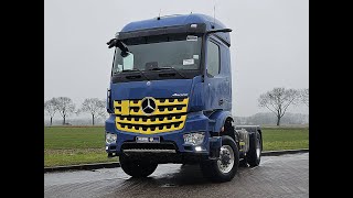 Sadulveok Mercedes-Benz AROCS 1843 4X4 ALLRAD PTO MP5 | Pilt 4 - Autoline