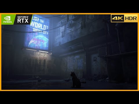 STRAY MOODY SLUMS | Realistic ULTRA Graphics Gameplay Part 2 [4K 60FPS HDR]