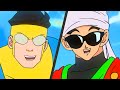 Gohan Vs Invincible RAP BATTLE