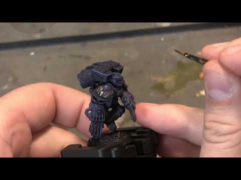 Spielebude Painting Tutorials - Space Marine Vanguard Veterans - Malen mit Stefan