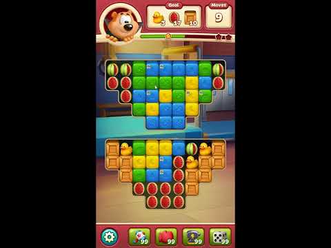 Toon Blast Level 8495 - NO BOOSTERS 🐻🐺🐱 | SKILLGAMING ✔️