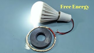 Make Free Energy With Copper Coil 100% Real Now Use Free Electricity