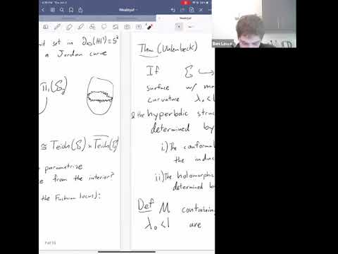 NCNGT Minimal Surfaces and QuasiFuchsian Manifolds Pt1