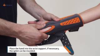 Жесткий ортез первого пальца кисти с шинами Manutec-Fix Rizart М770 Orliman