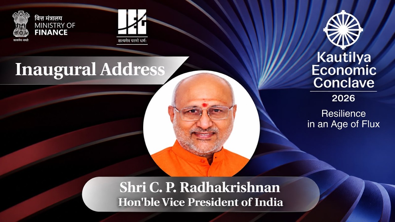  Inaugural Address: Shri C. P. Radhakrishnan, Hon’ble Vice President of India