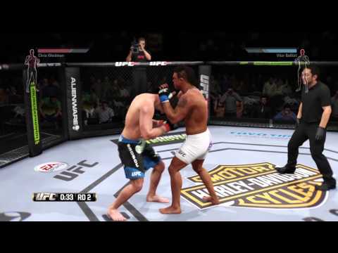 Chris Weidman vs Vitor Belfort EA Sports UFC