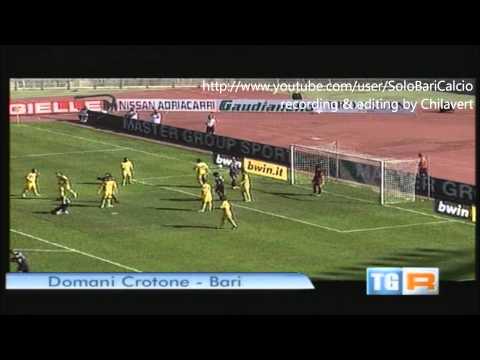 TGR Puglia 04/10/2011: ad un giorno da Crotone-Bari