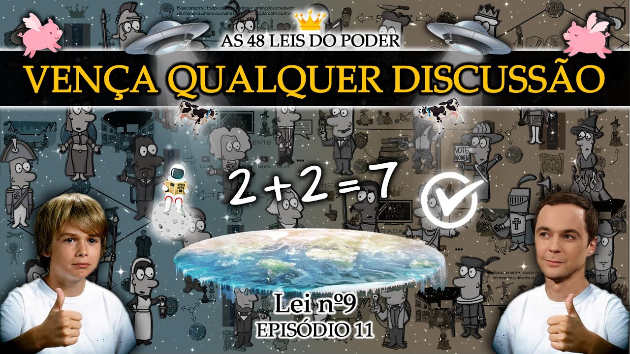 Como Vencer Qualquer Discussão Sem Dizer Uma Única Palavra (ou falando DEMAIS) | As 48 Leis do Poder